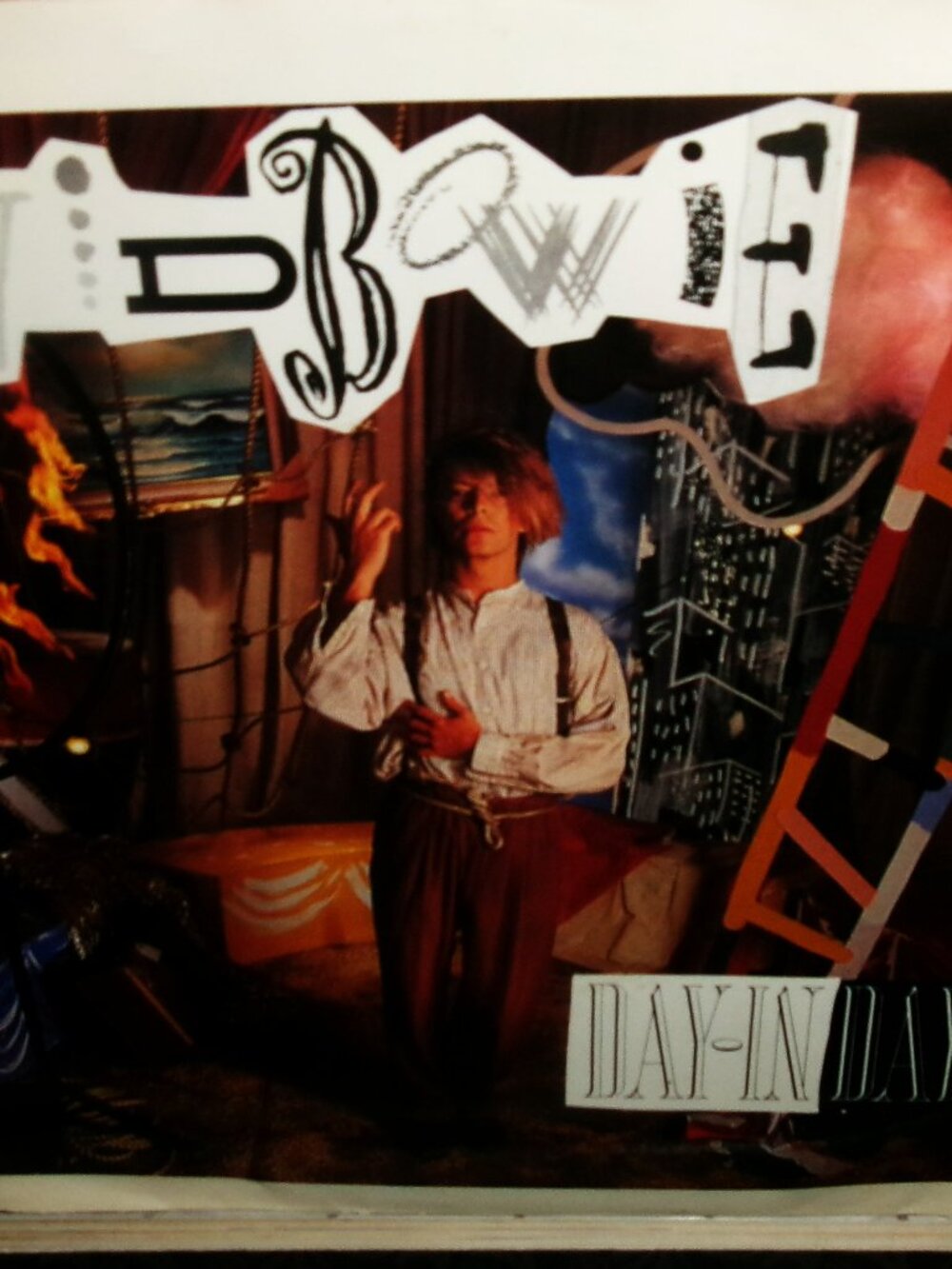 david bowie day in - day out 1987 ps 45 - glam art rock frampton julia heroes